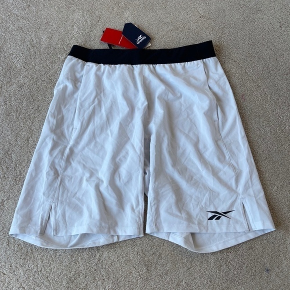 NWT Reebok TS Speed Short in White Size Small